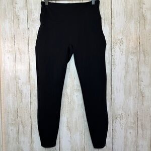 Spanx Ponte Ankle Leggings - 20264R Black M/M  Stretch High Waist Work Office